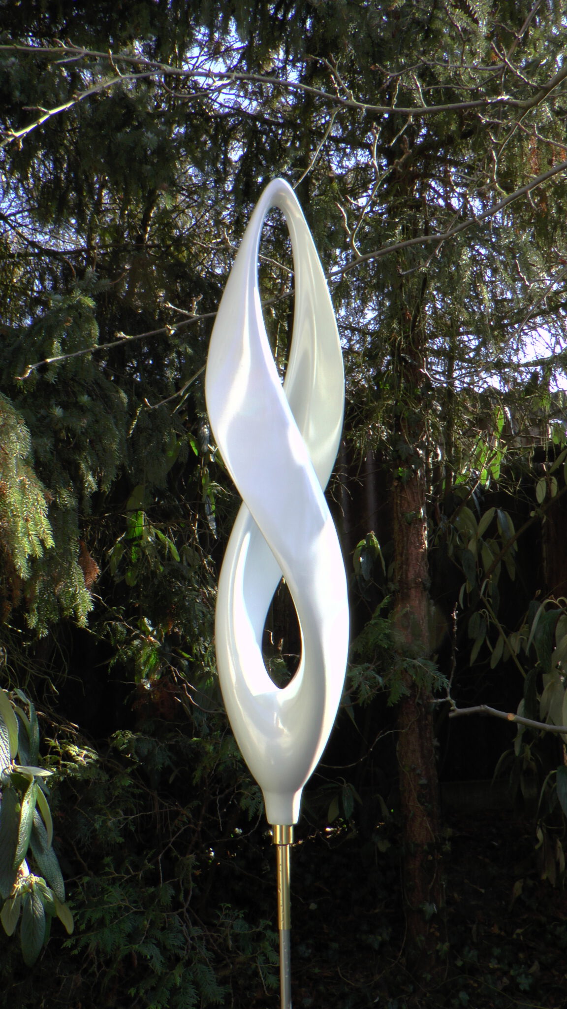 Windspiel Mit Monden – 160 Cm Hohe Kinetische Skulptur Für Garten & Terrasse